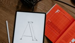 white and black pen on white paper