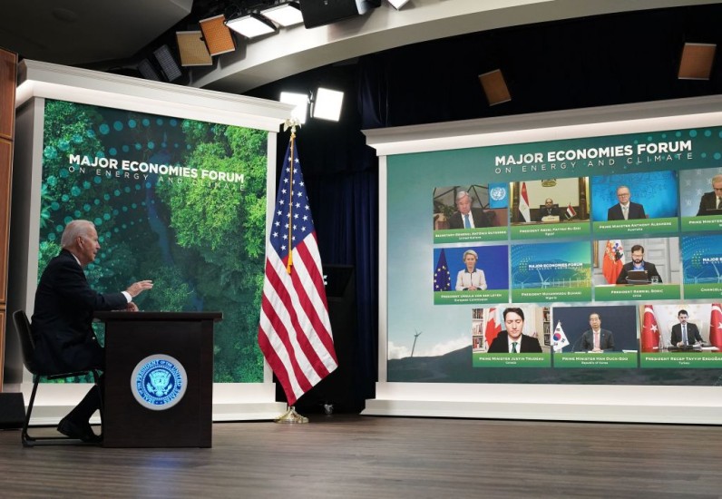 US-POLITICS-BIDEN-FORUM-climate-environment-diplomacy