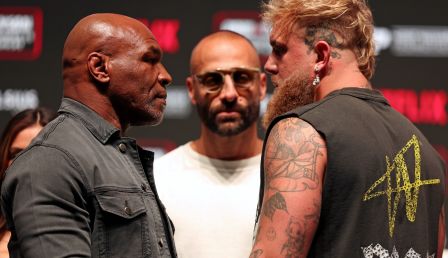 Press Conference For LIVE On Netflix: Jake Paul Vs. Mike