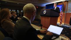Secretary Of State Blinken Delivers Remarks To The Press