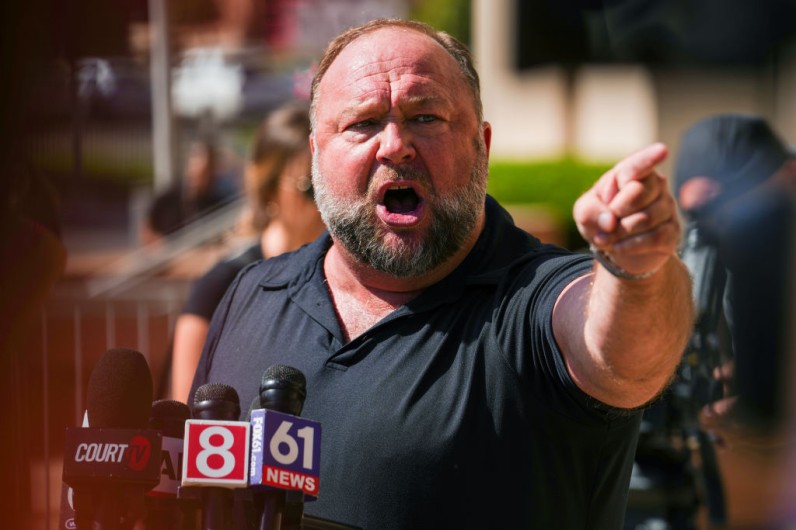 Judge Restarts Alex Jones' Infowars Sale to Satisfy $1 Billion