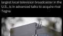 Tegna Agrees to $6.2 Billion Buyout by Broadcast Giant Nexstar