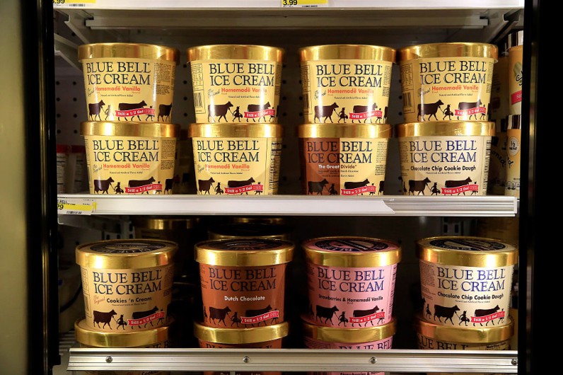 Ice Cream Recall: Blue Bell Pulls Half-Gallon Cartons from Walmart