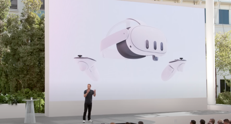 Mark Zuckerberg Quest 3