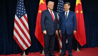 Donald Trump and Xi Jinping